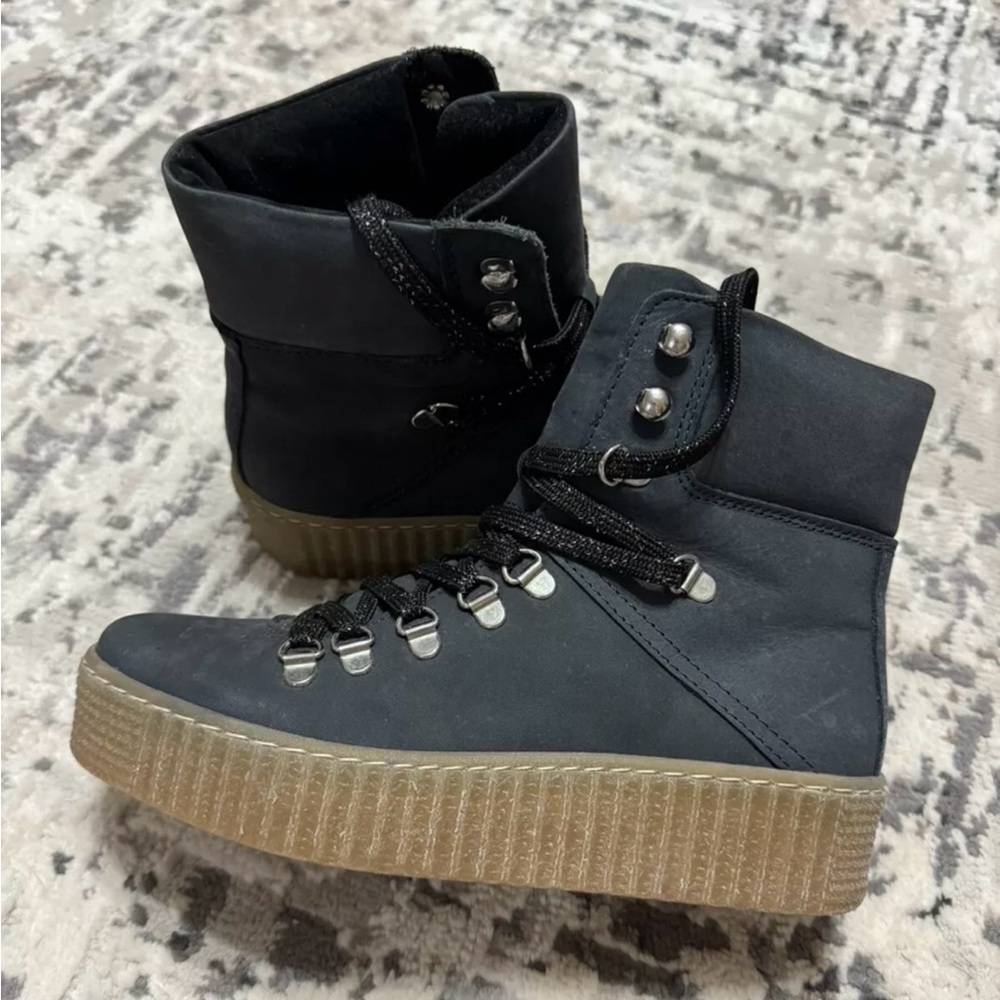 Shoe The Bear Agda Navy Boots, SIZE EU 37, UK 4, US 6.5